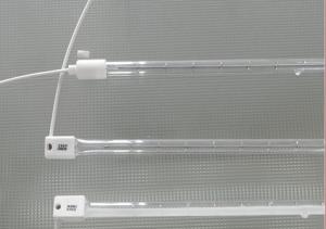 China 1000w  Quartz heating lamp tube , Infrared halogen heating lamp heat lamp quartz tube on sale