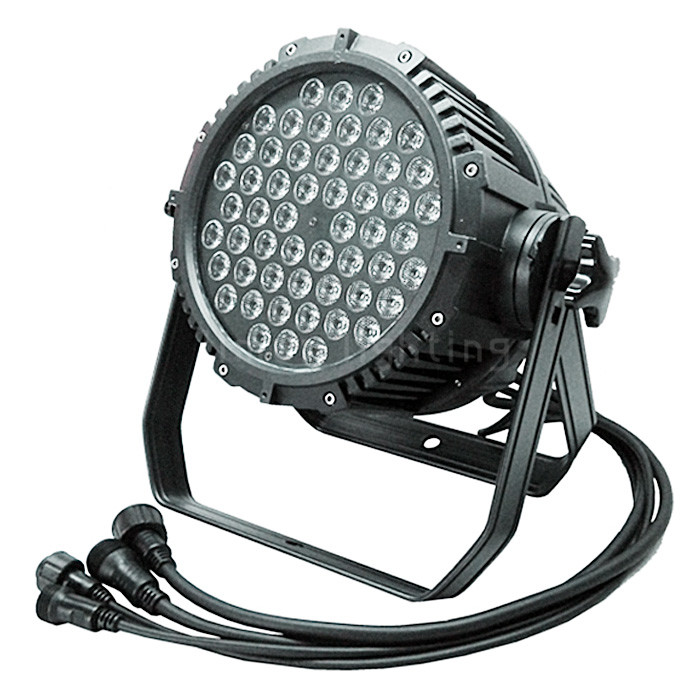 Wholesale World Popular 54x3W RGBW  Waterproof  IP65 led Par 64 Wash Lighting from china suppliers