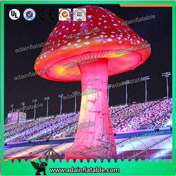 Wholesale 3.5mH Ligthting Inflatable Mushroom Props Model Oxford Material For Event Decoration from china suppliers