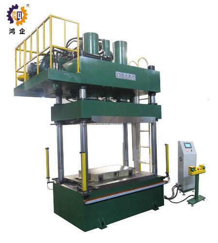 Quality PLC Control Hot Hydraulic Press , 500T Industrial Hydraulic Press Machine for sale