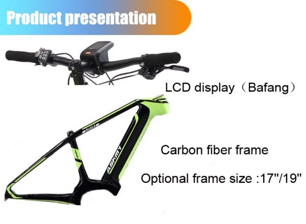 Wholesale 27.5er Middle motor 350w 48v electric bicycle With Middle Drive Motor