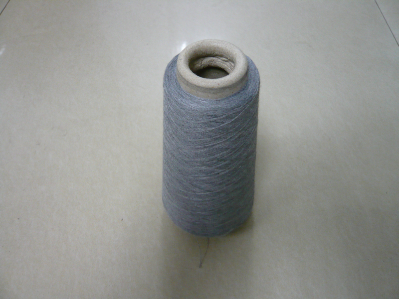 Wholesale 21s/1 Knitting Spun recycled high tenacity polyester yarn dyed for Underwear, socks from china suppliers