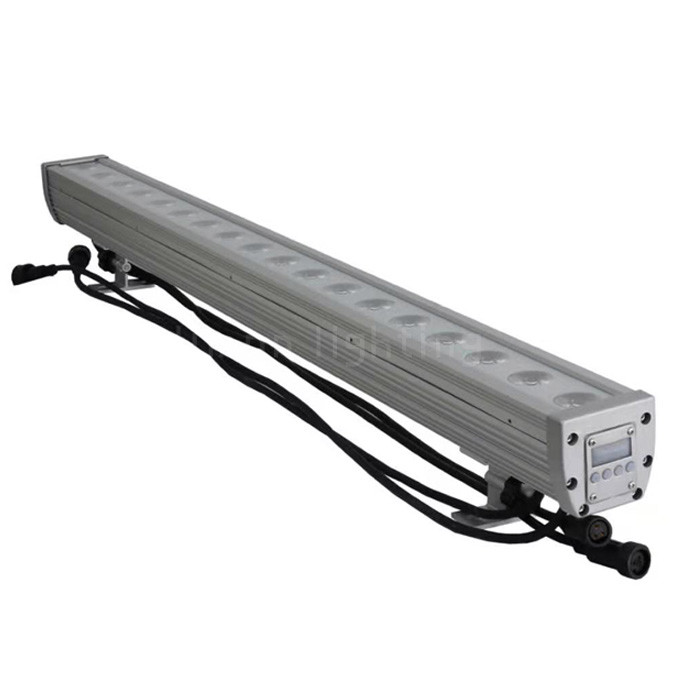 Wholesale IP65 Outdoor 18X3W RGB Tri-color Landscape Led Wall Washer Bar DMX Stage Lights from china suppliers