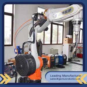 China High Speed MIG Welding Robot , Articulated Robotic Welding Arm For Steel Structure on sale