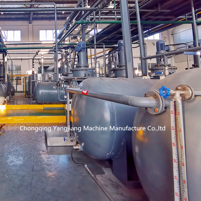 High yield rate waste oil machine waste oil recycling plant  distillation system