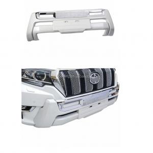 Wholesale Pearl White Front Bumper Guard For Toyota FJ150 Prado 2018 With Emblem LED Lights from china suppliers