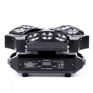 Wholesale Home Party 3x3 9pcs 12w RGBW 4in1 Mini LED Spider Beam DMX Wash Moving Lights from china suppliers