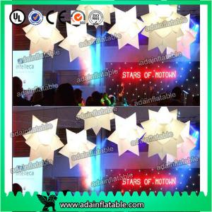 Wholesale 1M Wedding Decoration Inflatable Star White Star For Event Hanging Decoration from china suppliers