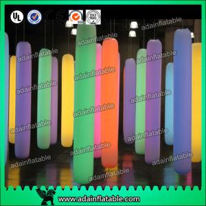 Wholesale Events Party Hanging Decoration LED lighting Inflatable Pillar from china suppliers