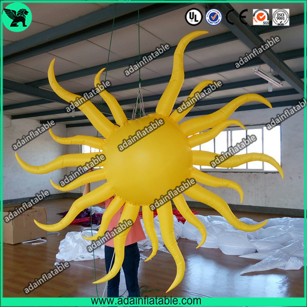 Wholesale Inflatable Sun For Event,Inflatable Sun Model,Yellow Inflatable Sun from china suppliers