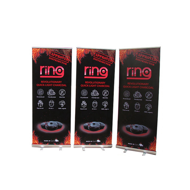 Wholesale Floor Standing Roll Up Banner Display Vertical Easy Carry Professional Artwork from china suppliers