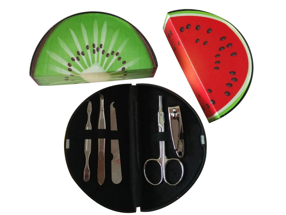 Wholesale Fruit Shape Manicure Set, Elegant Design, High Quanlity, Logo Accept from china suppliers