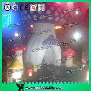 Wholesale Red Yellow Purple Decoration Standing Inflatable Mushroom With led Giant from china suppliers