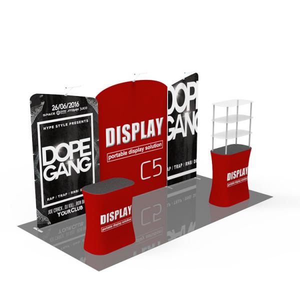Quality Light Weight Trade Show Poster Display Popular 10ft*10ft Convenient Operation for sale