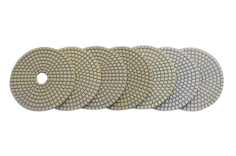 Wholesale 7 - Step Dry Flexible Diamond Polishing Pads With Good Flexibility from china suppliers
