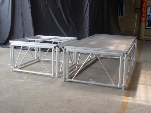 Quality Easy Assemble Aluminum Stage Platform 400mm / 600mm / 800mm Length for sale