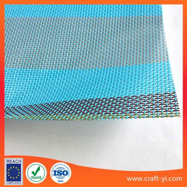 Quality Outdoor Sling & Mesh Fabric 1X1 weave Textilene mesh fabrics in strip for sale