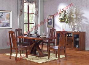 Wholesale Luxury Design for Solid Wooden Furniture Dining Room Set from china suppliers
