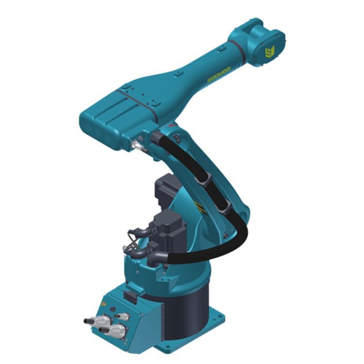 Ground Mounted CNC Robot Arm Safe 5 Axis Robotic Arm With 2 Years Warranty