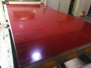 Wholesale classic color high gloss PET mdf for kitchen cabinet panel from china suppliers