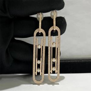 Wholesale wholesale designer brands 18k gold jewelry factor 18 karat gold diamond earrings for women from china suppliers