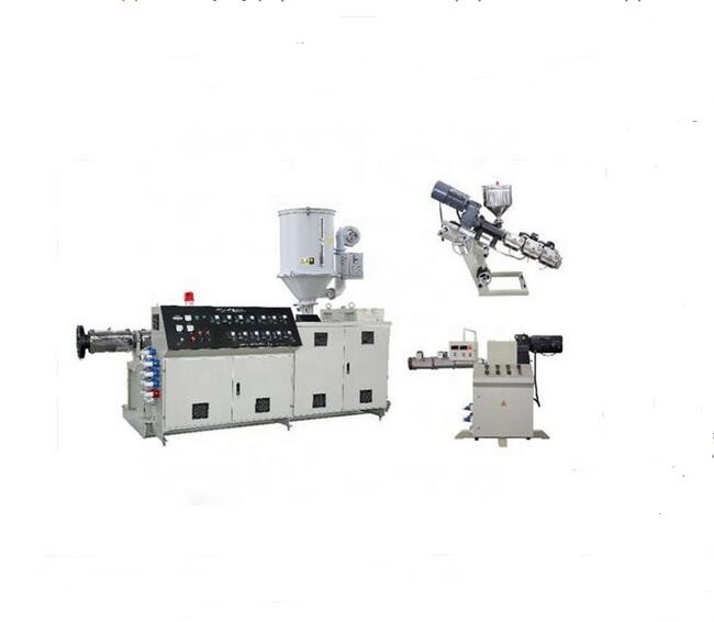 China 76mm Pipe Single Screw Extruder Machine , 80kg Hdpe Pipe Extrusion Machine on sale