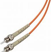 China Fiber Optic ST to ST Patch Cord 62.5 / 125 μm Simplex for Telecommunication on sale