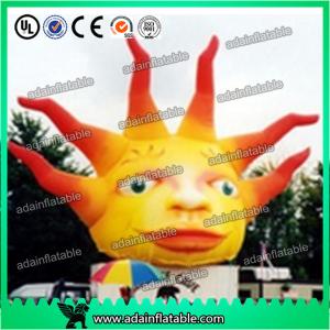 Wholesale 5m Giant Advertising Inflatable Sun with LED Light for Club and Party Decoration from china suppliers