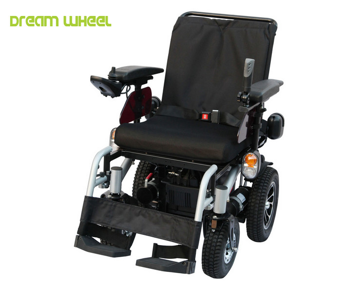Wholesale Outdoor 12km/H 4 Wheel Drive Electric Wheelchair With Recline Seat from china suppliers