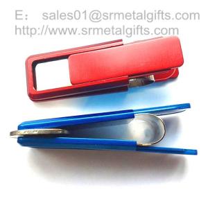 Wholesale Retail designer stainless steel paper money clip coin clip from china suppliers