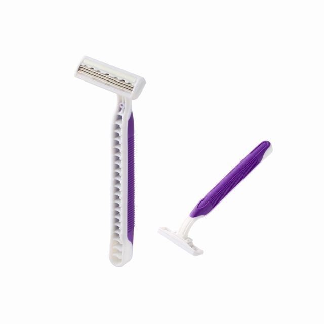 Wholesale Sharp Twin Blade Disposable Razor Causes No Allergy Coated With Teflon Nitrogen from china suppliers