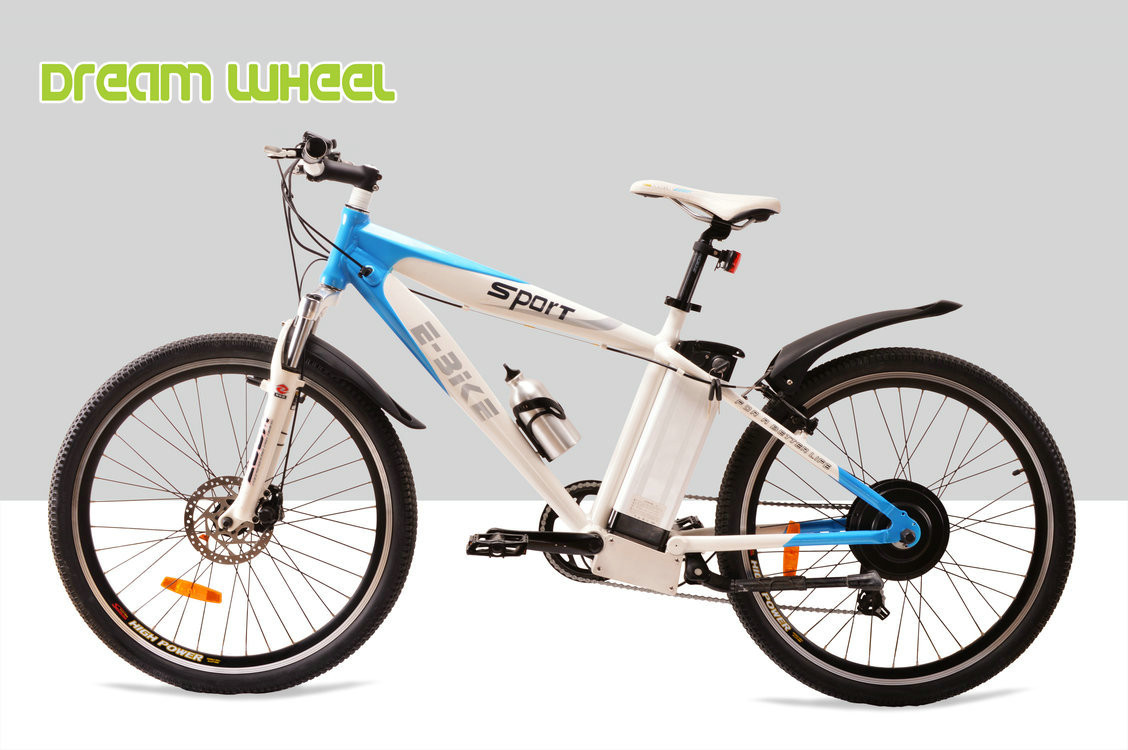 Wholesale Full Suspension Electric Mountain Bicycles 250W 36V 65km 6 Speed from china suppliers