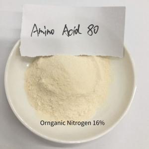 Wholesale 85 Peptides Amino Acid Powder Fertilizer16-0-0 PH 4-6 Amino Acid Powder 85% Organic Nitrogen Fertilizer from china suppliers