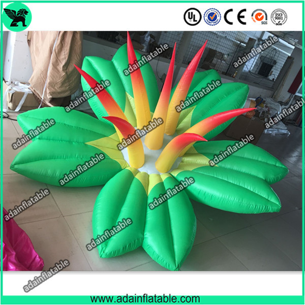 Wholesale Autumn Holiday Indoor Event Party Decoration Inflatable Green Flower With LED Light from china suppliers
