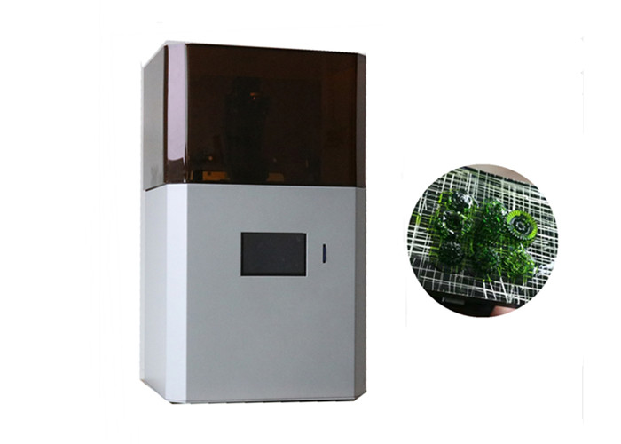 405nm Resin Based 3D Printer 110-240V 70mm / Hour Printing Speed For Jewelry