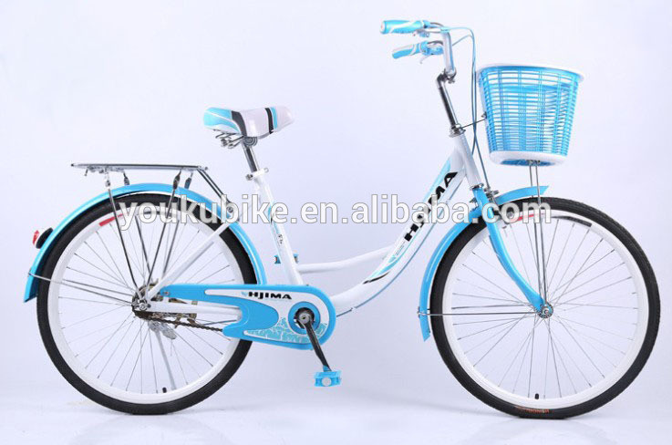 Buy cheap Single Speed Fixed Gear 24 Inch City Bike from wholesalers