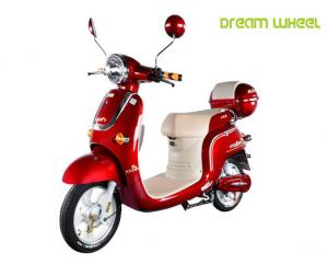 Wholesale 48V 500W Pedal Assisted Electric Scooter , Vespa Style E Moped With Pedals from china suppliers