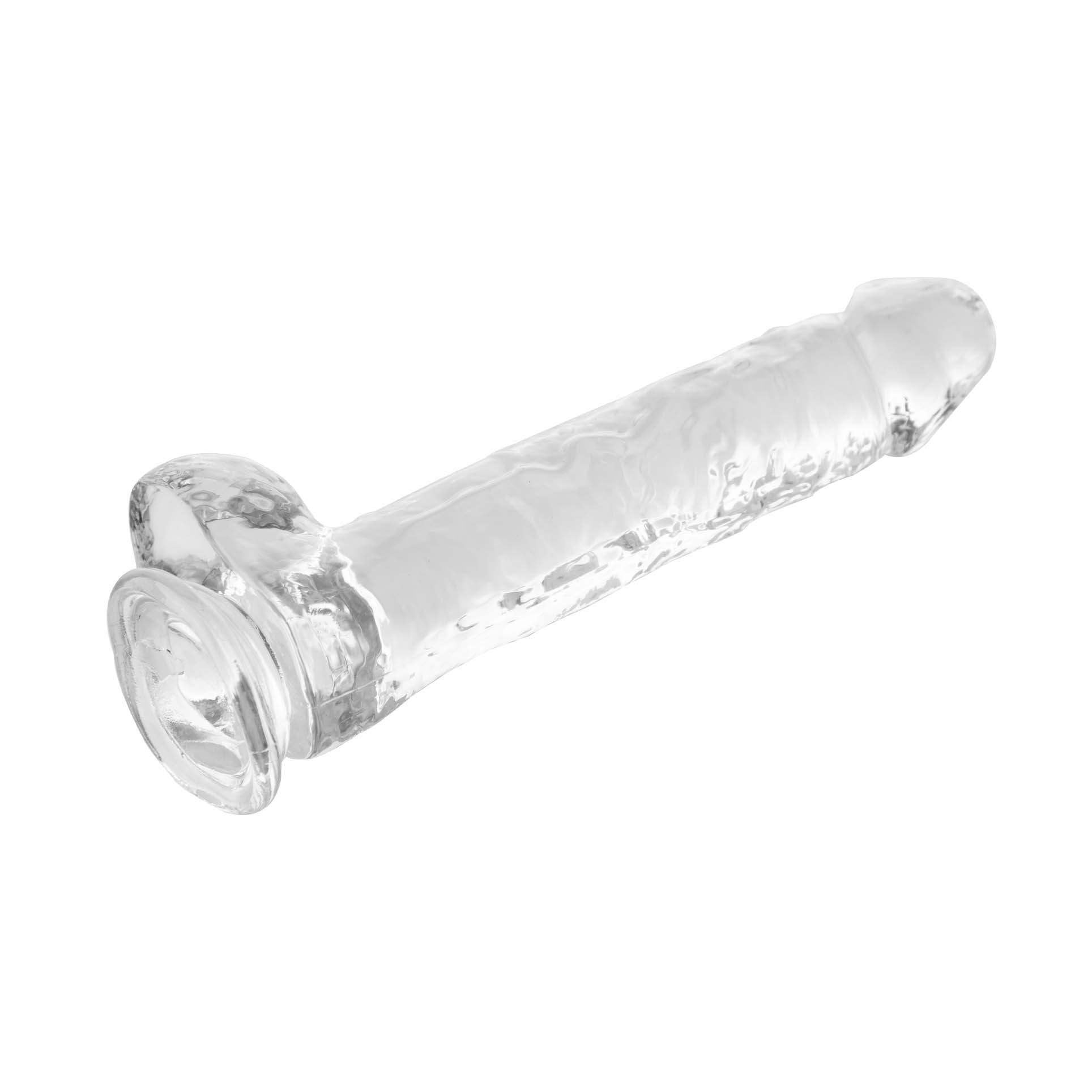 Wholesale High Flexibility Custom Made Dildo Sex Toy Different Sizes Huge Realistic Clear Crystal Nature TPE Women Sex Toy from china suppliers