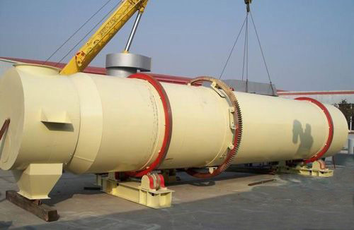 China Mine Industrial Rotary Hot Air Dryer Machine 500kg - 8000kg Capacity on sale
