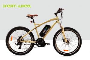 Wholesale 32km/H Mens Mid Motor Electric Bike , 36V 350W Mid Motor Electric Mountain Bike from china suppliers