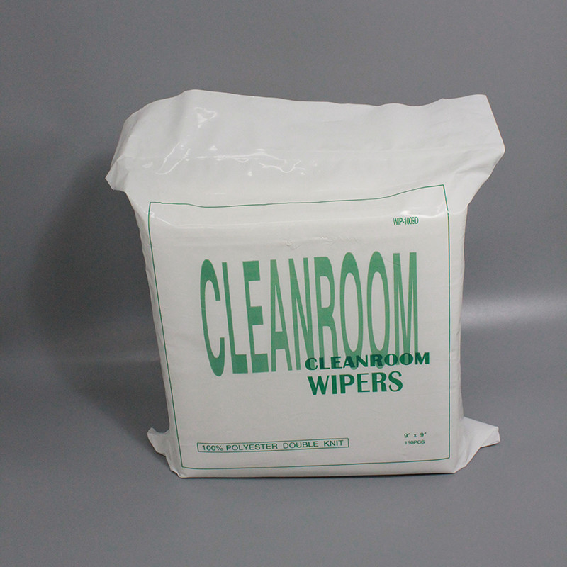 Wholesale LCD PCB Cleanroom Polyester Wipes Industrial Use Lint Free Cloth High Absorbance from china suppliers
