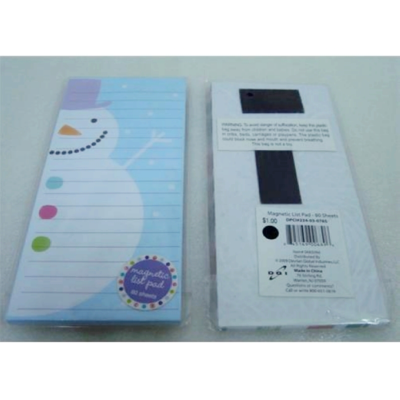 Wholesale Promotional OEM magnetic notepad with pencil and clip from china suppliers