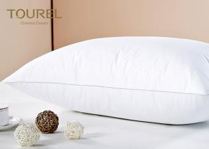 Wholesale Custom White Microfiber Hotel Comfort Pillows For Sleeping , Soft Comfy Pillows from china suppliers