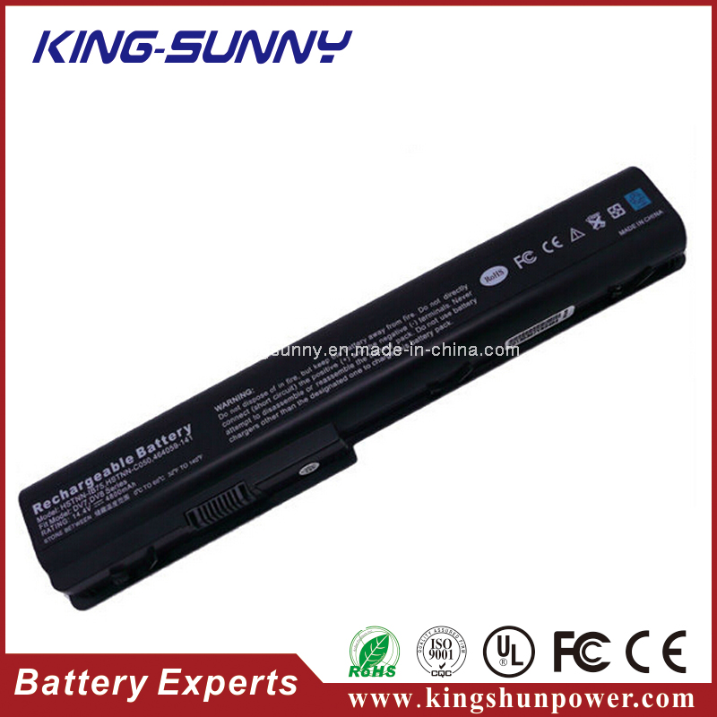 Wholesale 8Cell 14.8V Black Laptop Battery for HP DV7 73WH Battery Replacement from china suppliers