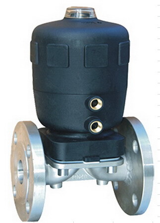 Wholesale Flange Connection Pneumatic Diaphragm Valve from china suppliers