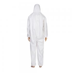 Wholesale Breathable Disposable Protective Suit , Disposable Chemical Suit Air Permeable from china suppliers