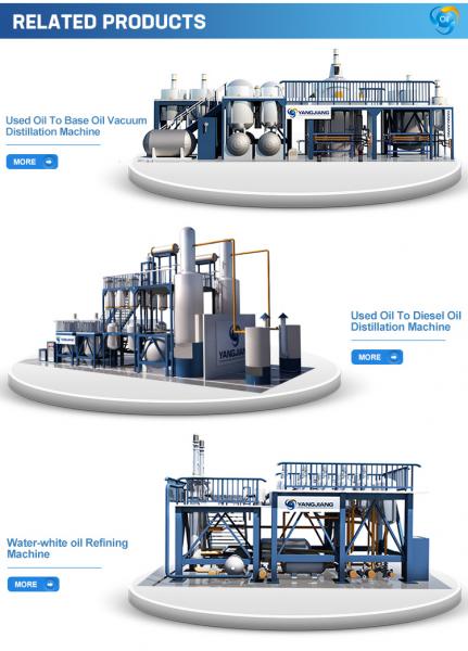 Yangjiang Recycle Machine Oil Hot Sale Mini Oil Refinery Plant