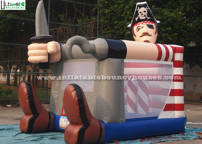 Wholesale Fire Retardant Toddler Inflatable Bouncing Castle Of Pirate Jack Theme from china suppliers