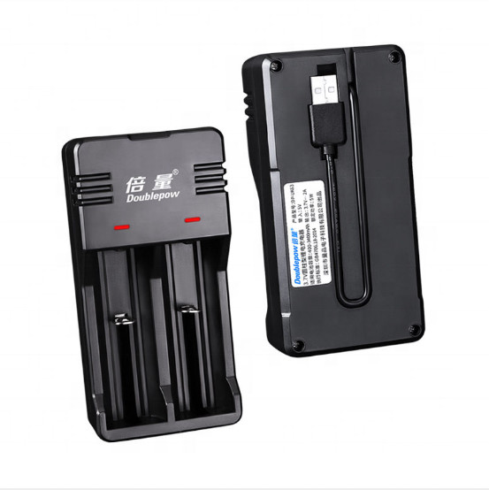 Wholesale Doublepow USB 3.7 Volt Lithium Ion Battery Charger 26650 16340 18650 from china suppliers