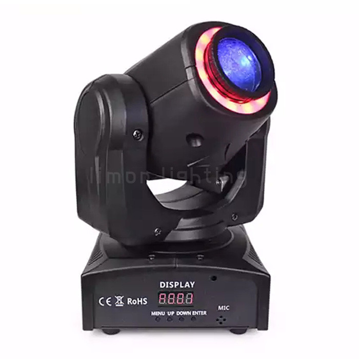 Wholesale 2019 Hot Sale DMX 30W White RGB 3-in-1 Full Color Mini LED Small Moving Head Spot Wash Stage Lights from china suppliers